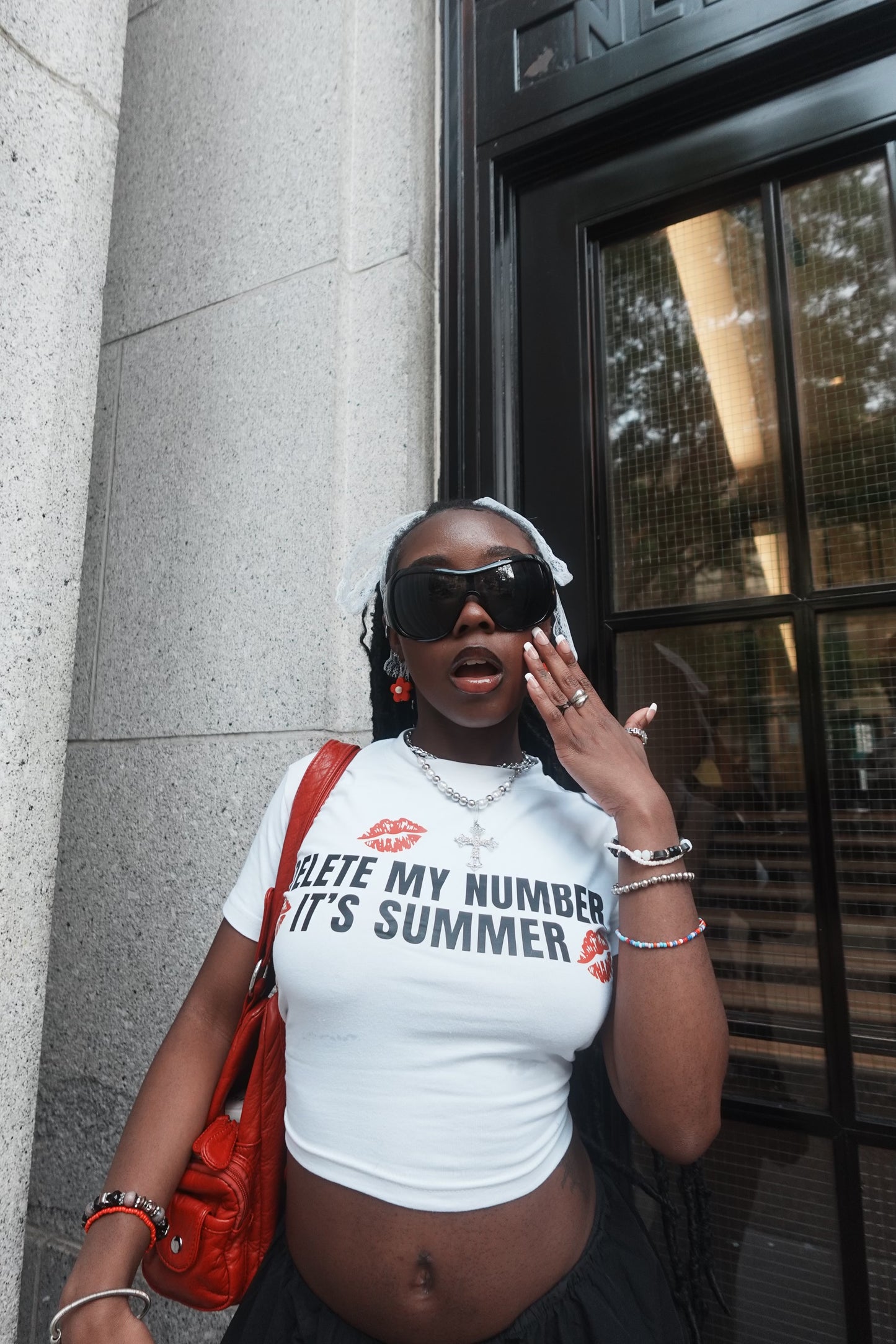 Delete My Number Its Summer Crop Top